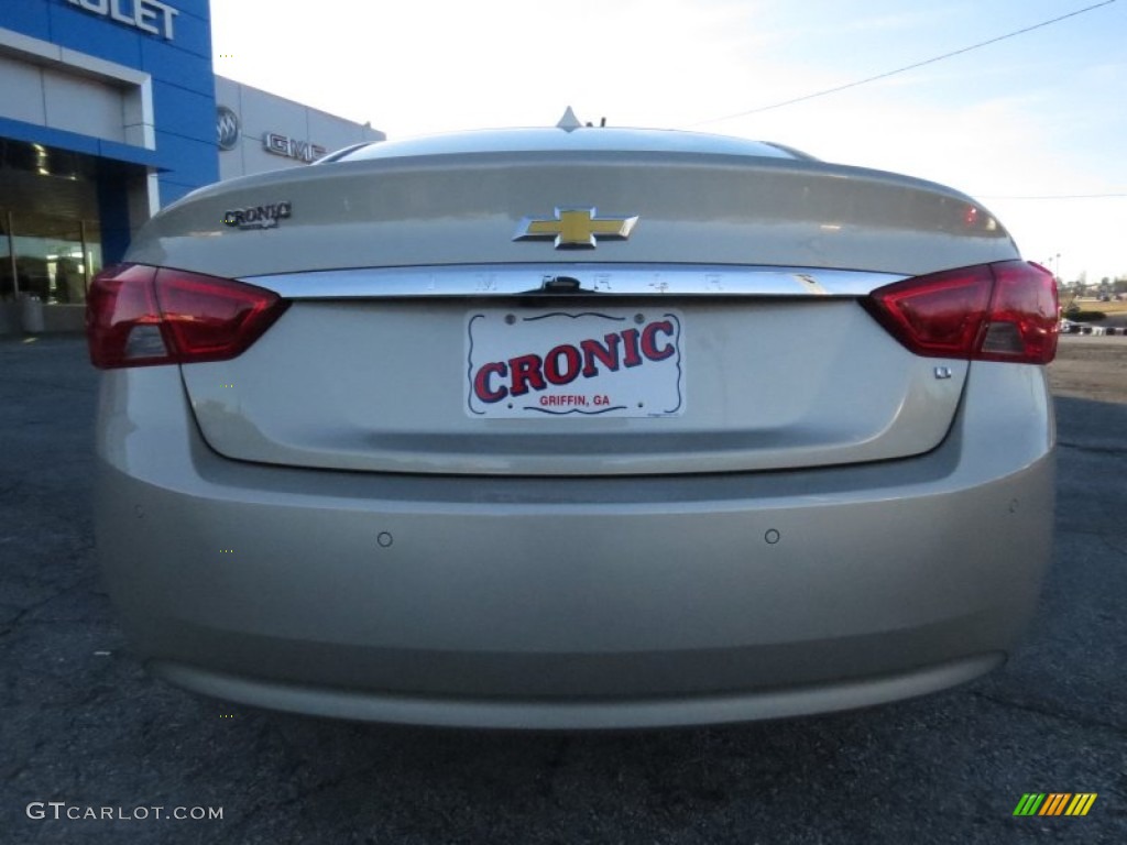 2014 Impala LT - Champagne Silver Metallic / Jet Black/Brownstone photo #6