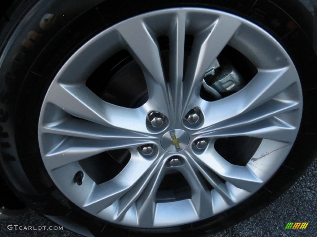 2014 Impala LT - Champagne Silver Metallic / Jet Black/Brownstone photo #9