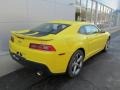 Bright Yellow 2014 Chevrolet Camaro SS/RS Coupe Exterior