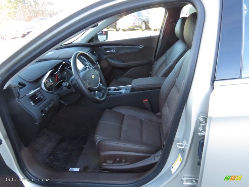 2014 Impala LT - Champagne Silver Metallic / Jet Black/Brownstone photo #10