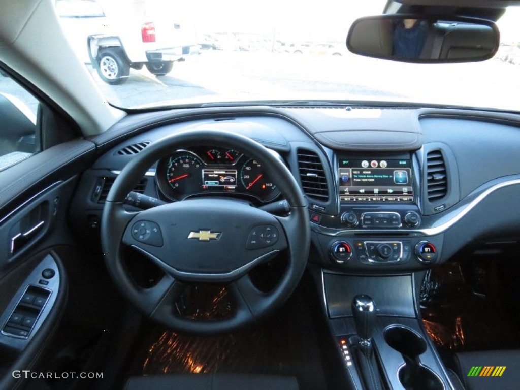 2014 Impala LT - Champagne Silver Metallic / Jet Black/Brownstone photo #12