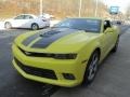 2014 Bright Yellow Chevrolet Camaro SS/RS Coupe  photo #7