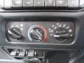 Dark Slate Gray Controls Photo for 2005 Jeep Wrangler #89025453