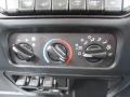 Dark Slate Gray Controls Photo for 2005 Jeep Wrangler #89025453