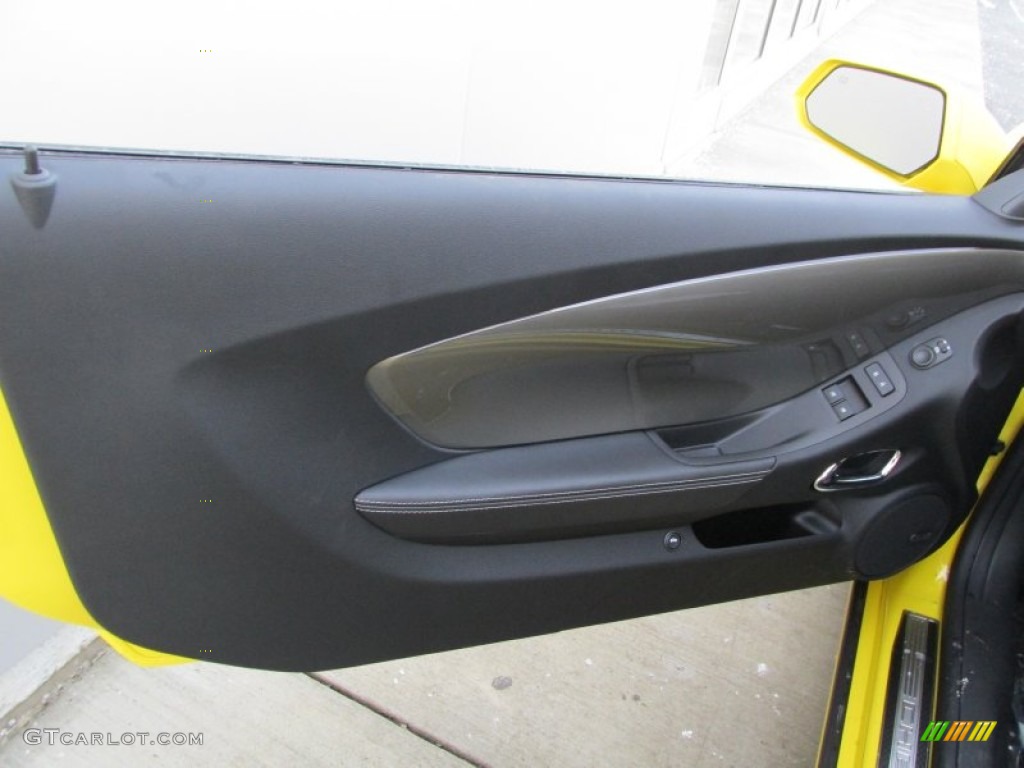 2014 Camaro SS/RS Coupe - Bright Yellow / Black photo #10
