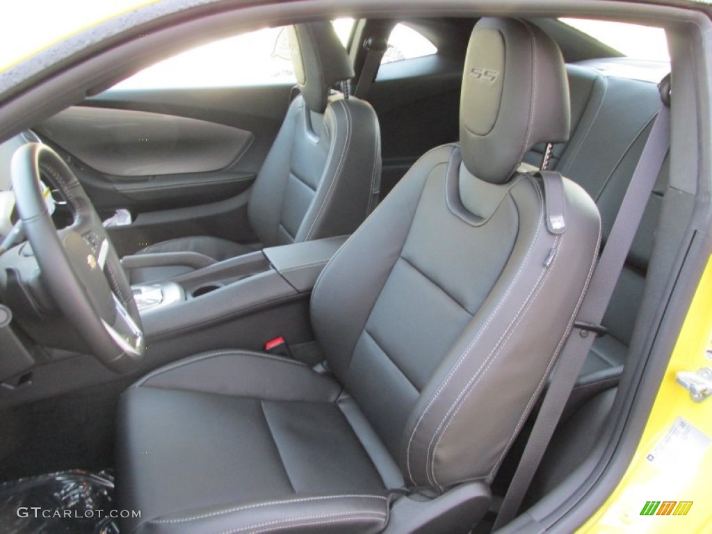 Black Interior 2014 Chevrolet Camaro SS/RS Coupe Photo #89025573