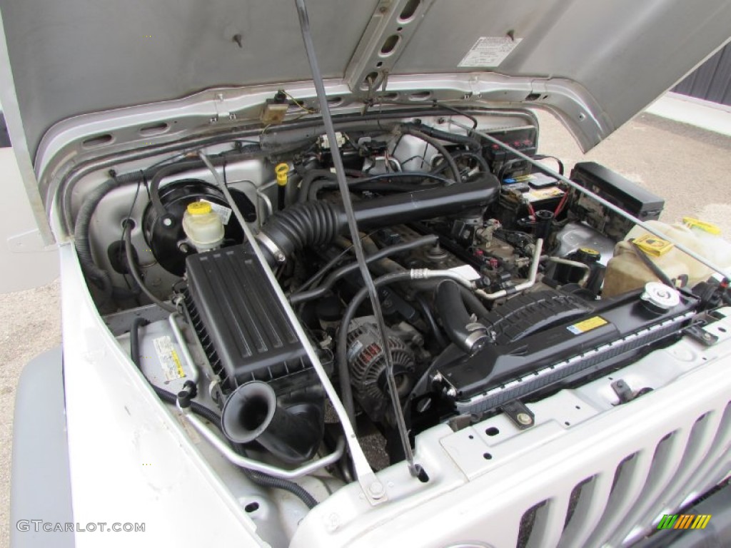 2005 Jeep Wrangler Sport 4x4 Right Hand Drive 4.0 Liter OHV 12-Valve Inline 6 Cylinder Engine Photo #89025585