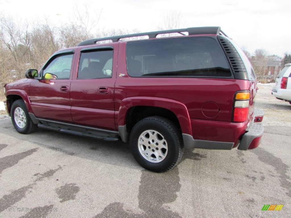 Sport Red Metallic 2004 Chevrolet Suburban 1500 Z71 4x4 Exterior Photo #89025771