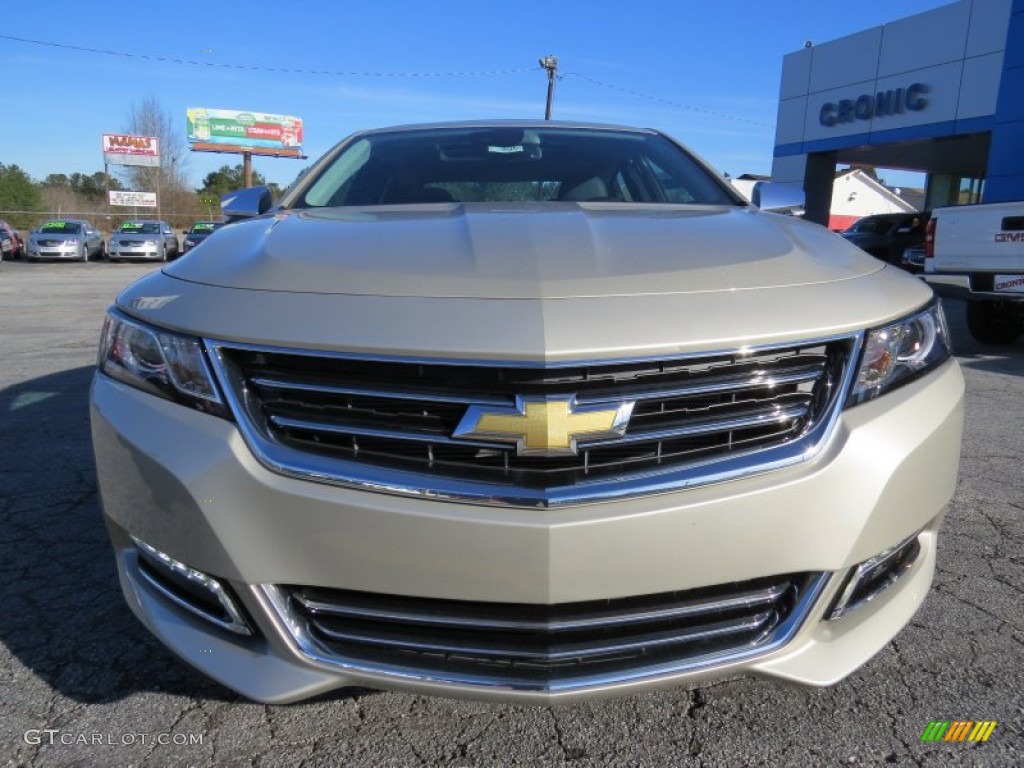 2014 Impala LTZ - Champagne Silver Metallic / Jet Black photo #2