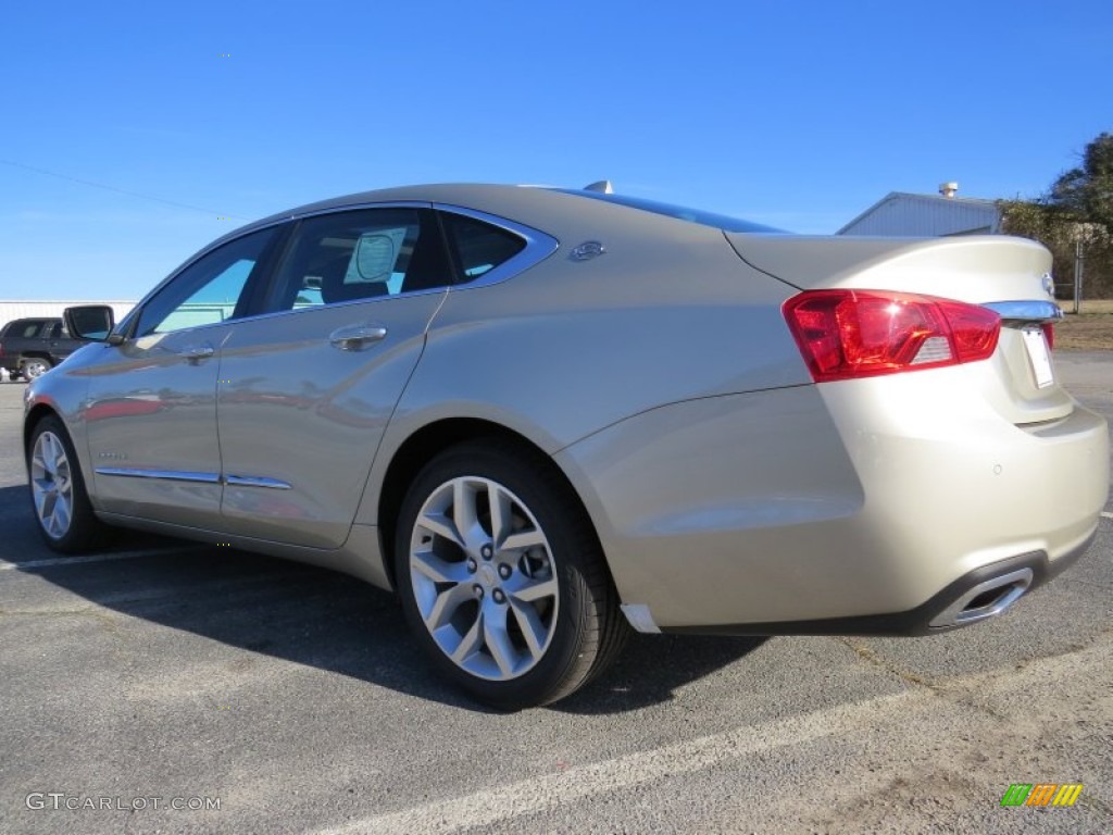2014 Impala LTZ - Champagne Silver Metallic / Jet Black photo #5