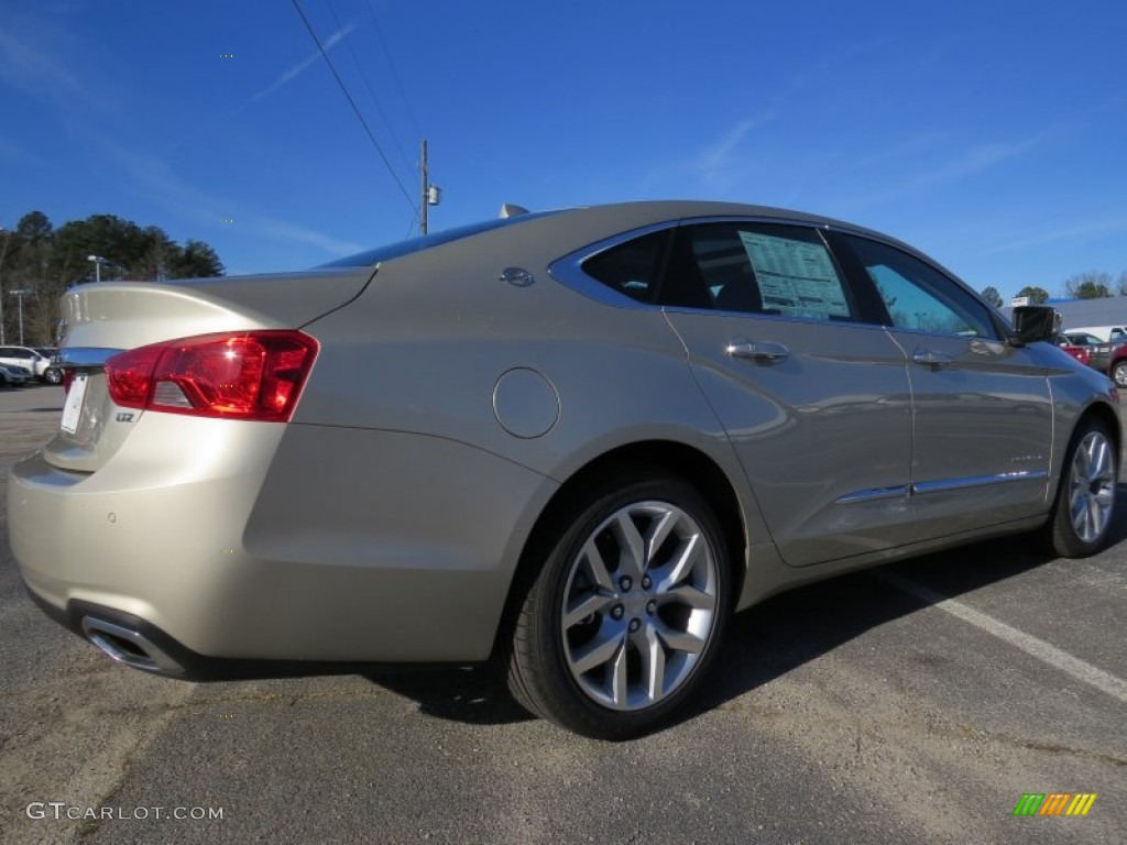 2014 Impala LTZ - Champagne Silver Metallic / Jet Black photo #6