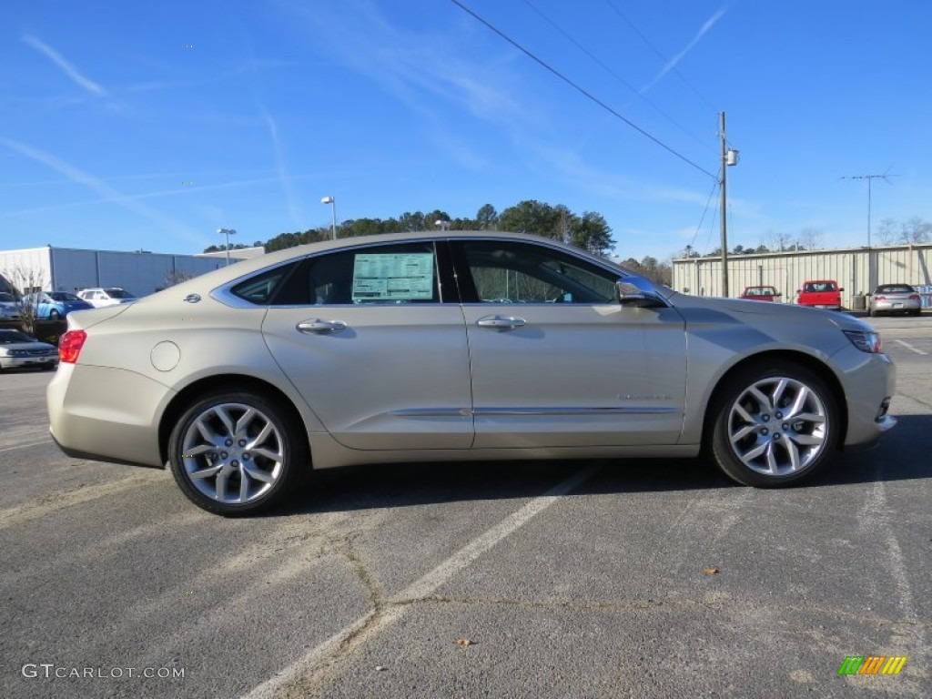 2014 Impala LTZ - Champagne Silver Metallic / Jet Black photo #7