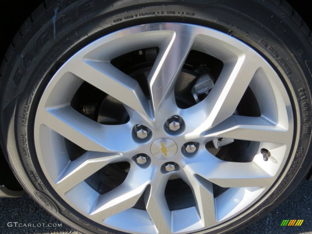 2014 Impala LTZ - Champagne Silver Metallic / Jet Black photo #8