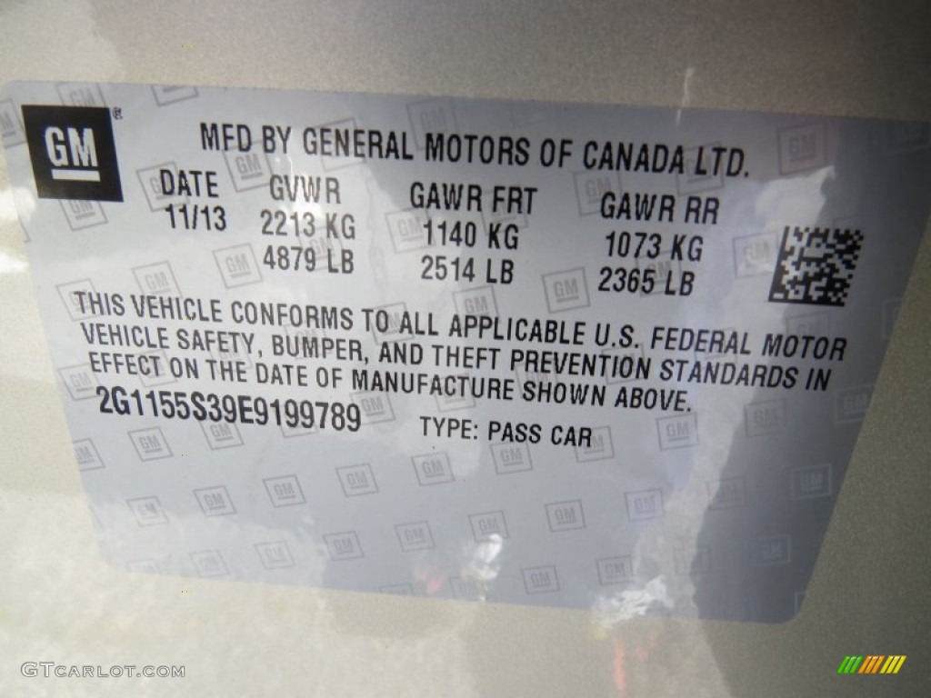 2014 Impala LTZ - Champagne Silver Metallic / Jet Black photo #17