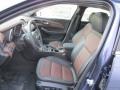 2014 Chevrolet Malibu Jet Black/Brownstone Interior Front Seat Photo