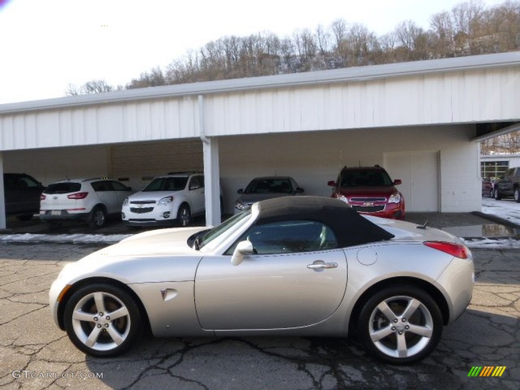 2008 Solstice Roadster - Cool Silver / Ebony photo #5