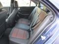 2014 Chevrolet Malibu Jet Black/Brownstone Interior Rear Seat Photo