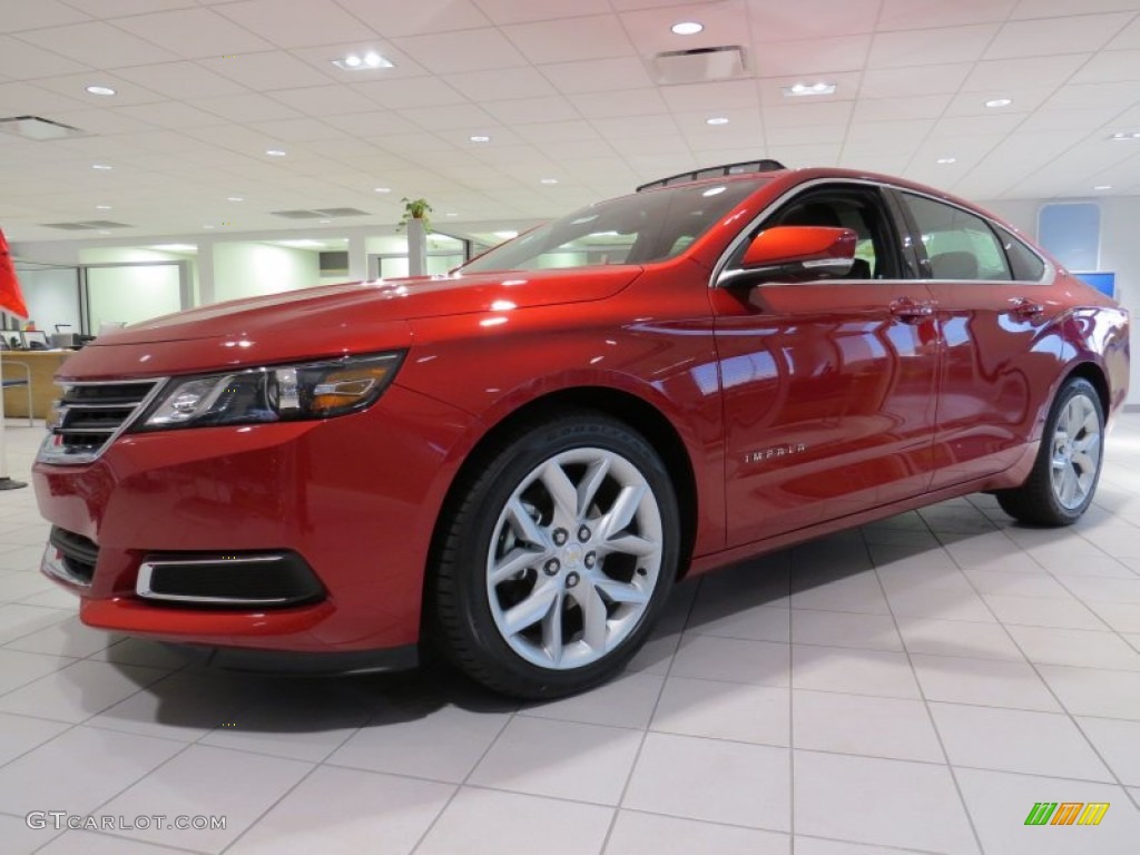 2014 Impala LT - Red Rock Metallic / Jet Black photo #3