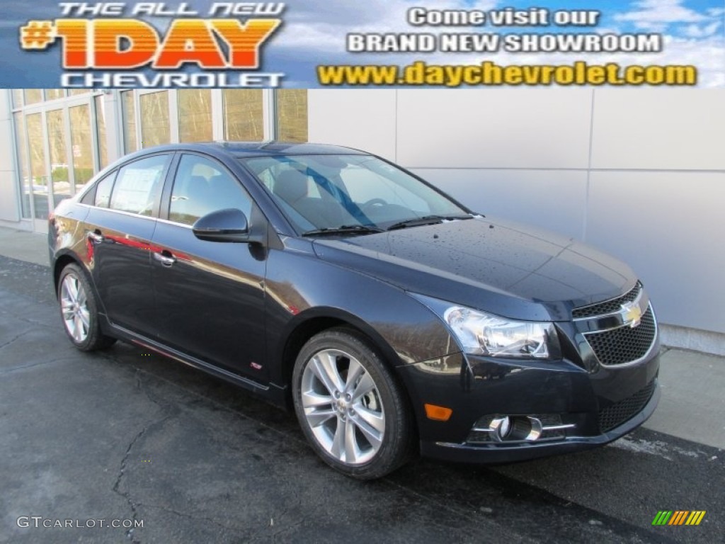 2014 Cruze LTZ - Blue Ray Metallic / Jet Black photo #1