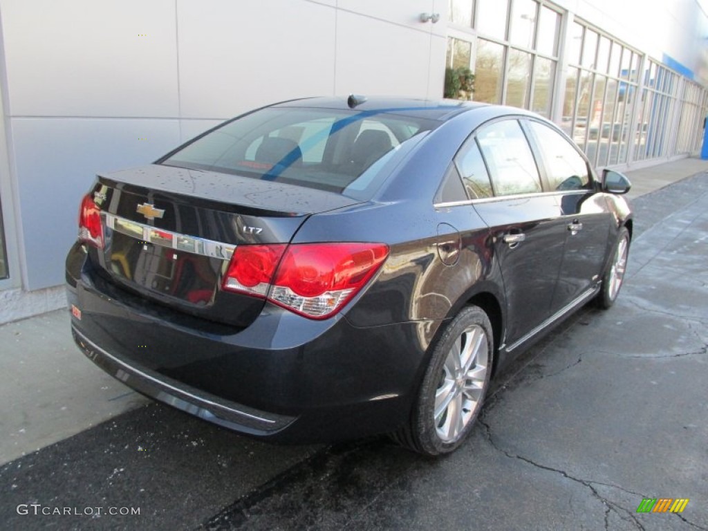 2014 Cruze LTZ - Blue Ray Metallic / Jet Black photo #3