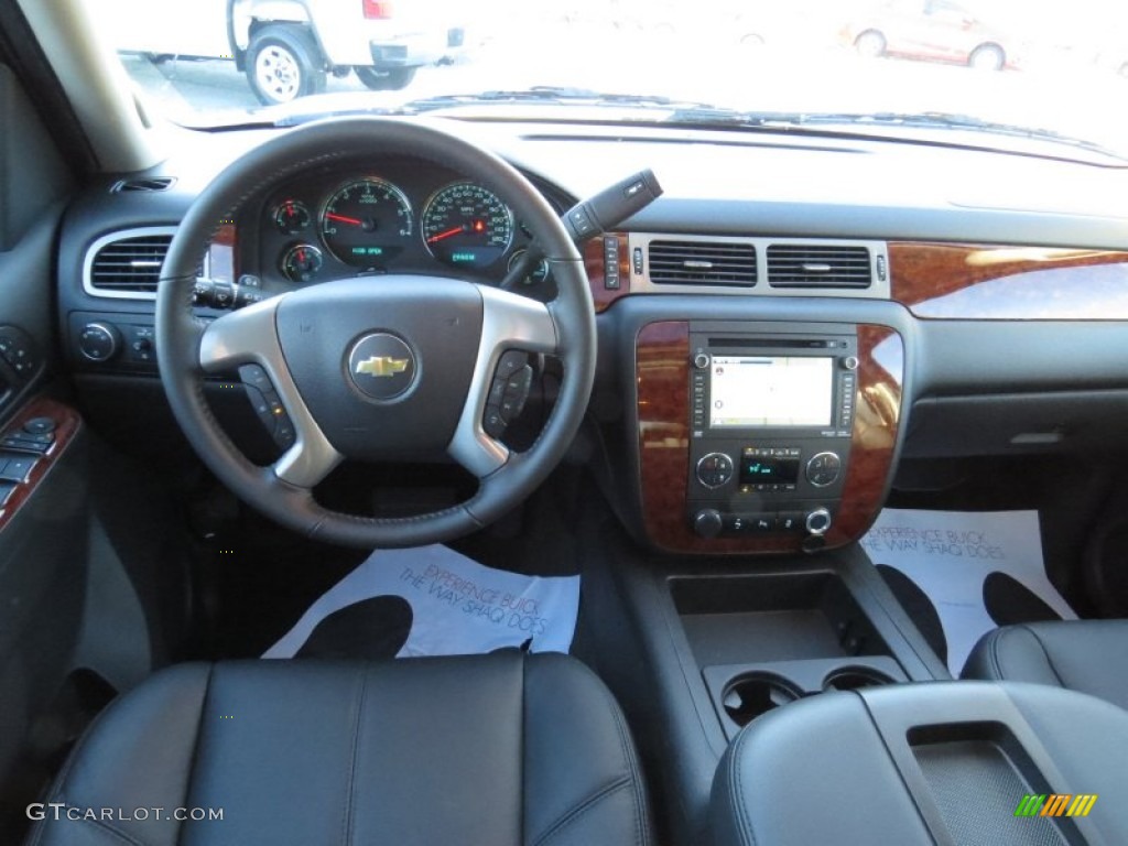 2014 Chevrolet Tahoe LT Ebony Dashboard Photo #89027847