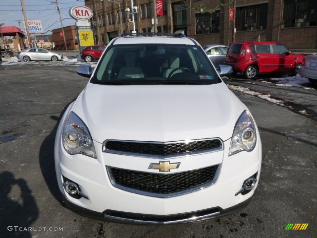 2010 Equinox LTZ AWD - Summit White / Jet Black/Light Titanium photo #3