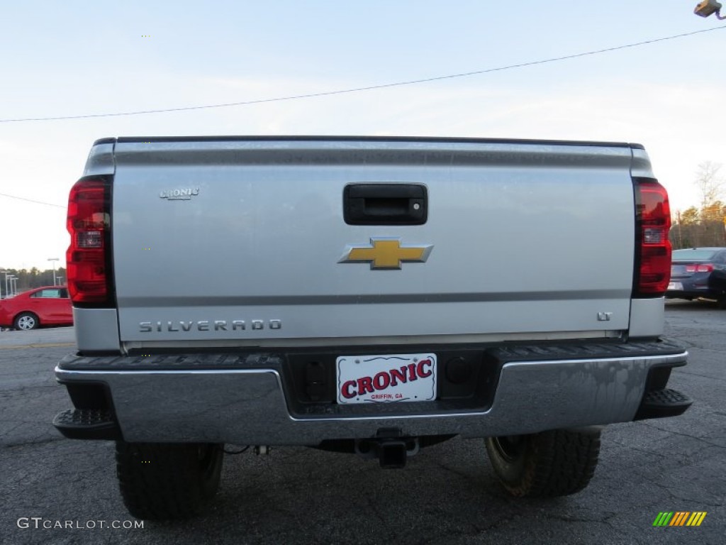 2014 Silverado 1500 LT Z71 Crew Cab 4x4 - Silver Ice Metallic / Jet Black photo #5