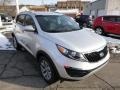 Bright Silver 2014 Kia Sportage LX Exterior