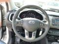 Black 2014 Kia Sportage LX Steering Wheel