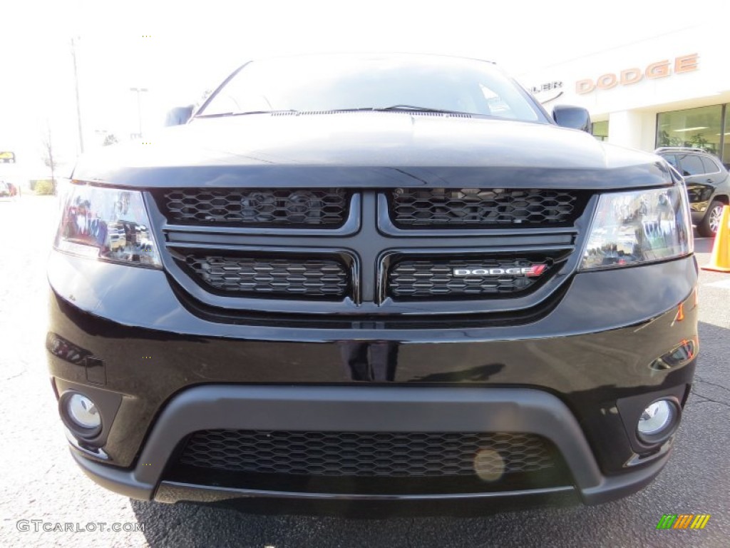 2014 Journey SXT - Pitch Black / Black photo #2