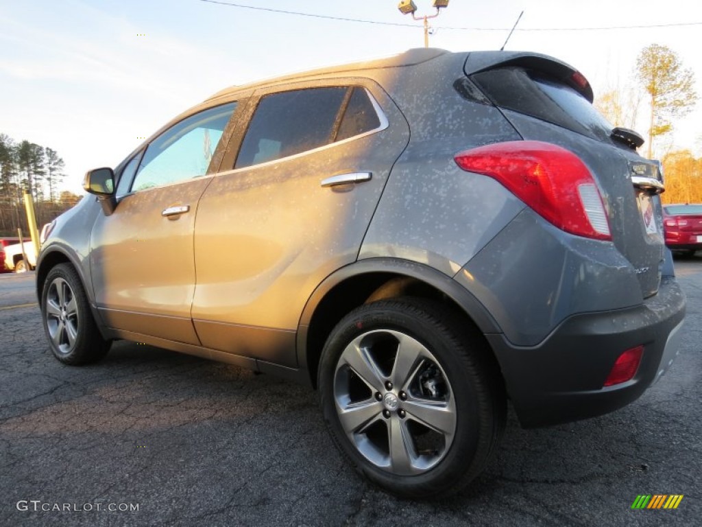 Satin Steel Gray Metallic 2014 Buick Encore Leather Exterior Photo #89030049