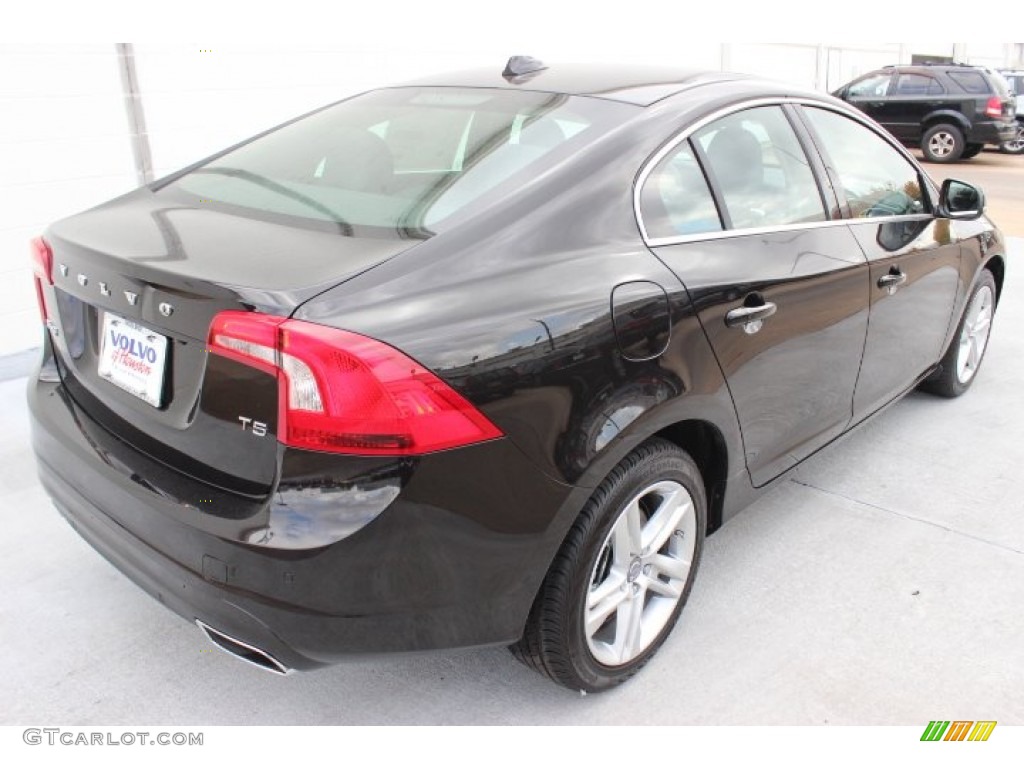 2014 S60 T5 - Ember Black Metallic / Off Black photo #6