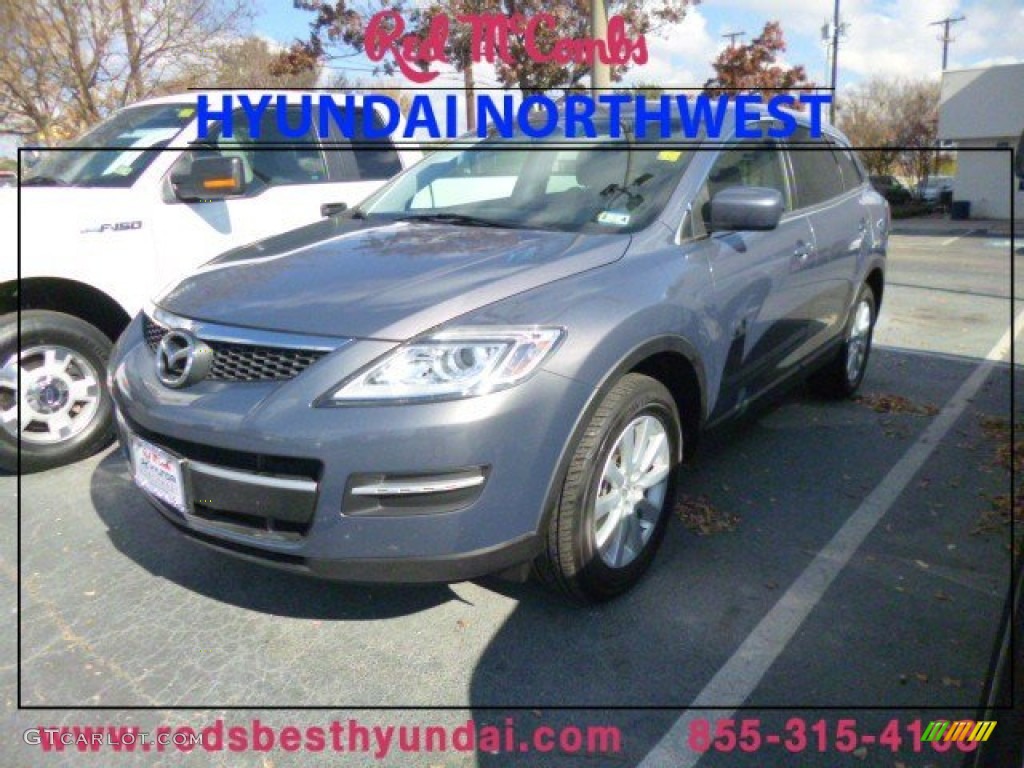 2007 CX-9 Sport - Galaxy Gray Mica / Black photo #1