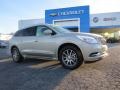 Champagne Silver Metallic - Enclave Leather Photo No. 1