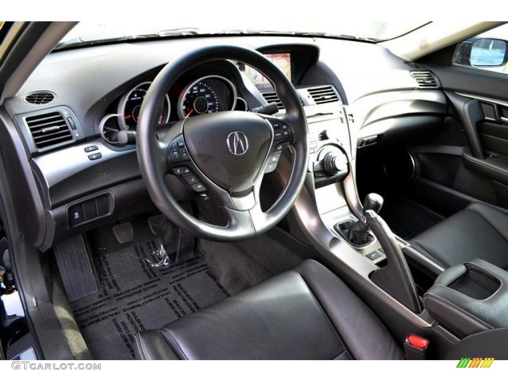 Ebony Interior 2012 Acura TL 3.7 SH-AWD Technology Photo #89030970