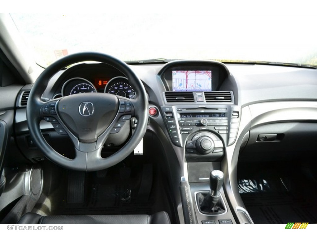 2012 Acura TL 3.7 SH-AWD Technology Ebony Dashboard Photo #89031042