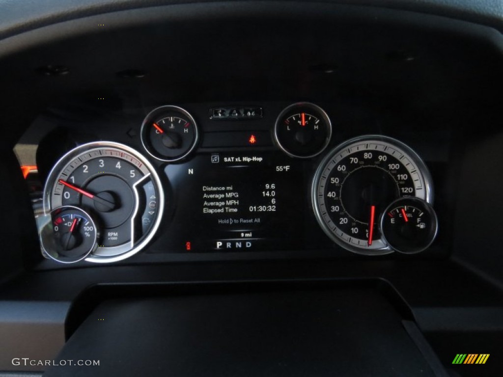 2014 Ram 3500 SLT Crew Cab 4x4 Dually Gauges Photos