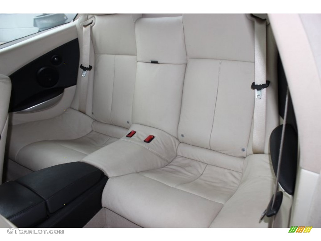 2008 BMW 6 Series 650i Coupe Rear Seat Photo #89031633