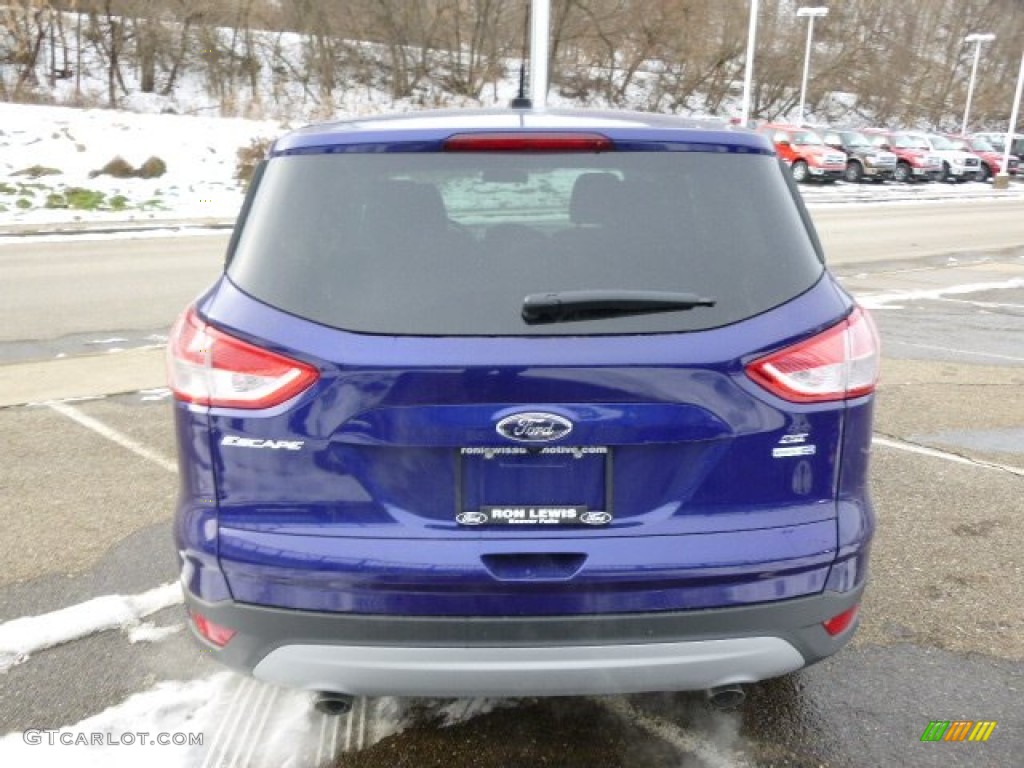 2014 Escape SE 1.6L EcoBoost 4WD - Deep Impact Blue / Medium Light Stone photo #7