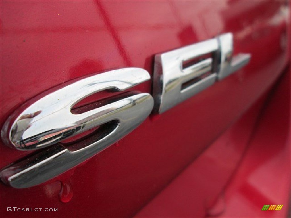 2011 Taurus SEL - Red Candy / Charcoal Black photo #7