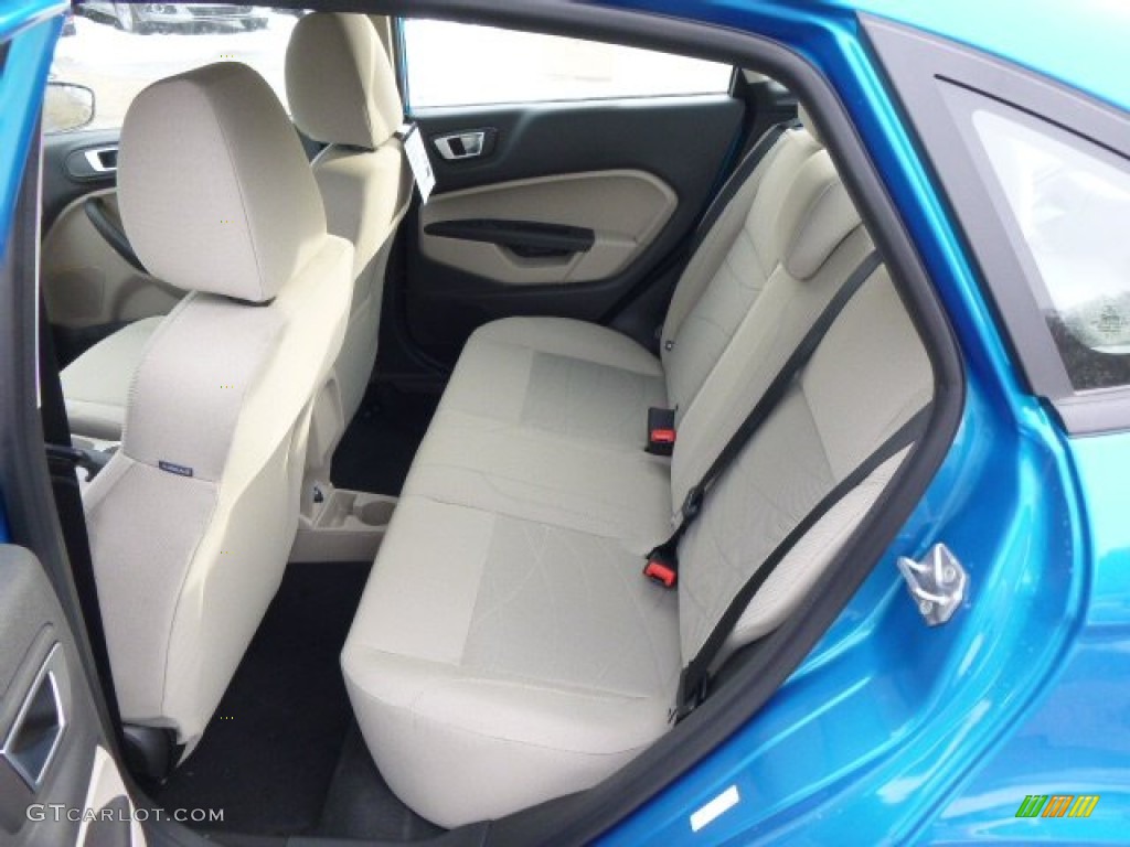 2014 Fiesta SE Sedan - Performance Blue / Medium Light Stone photo #12