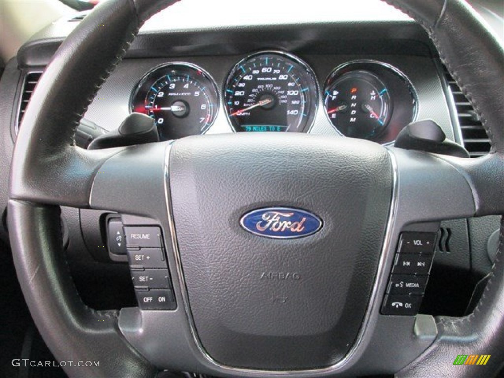 2011 Taurus SEL - Red Candy / Charcoal Black photo #19