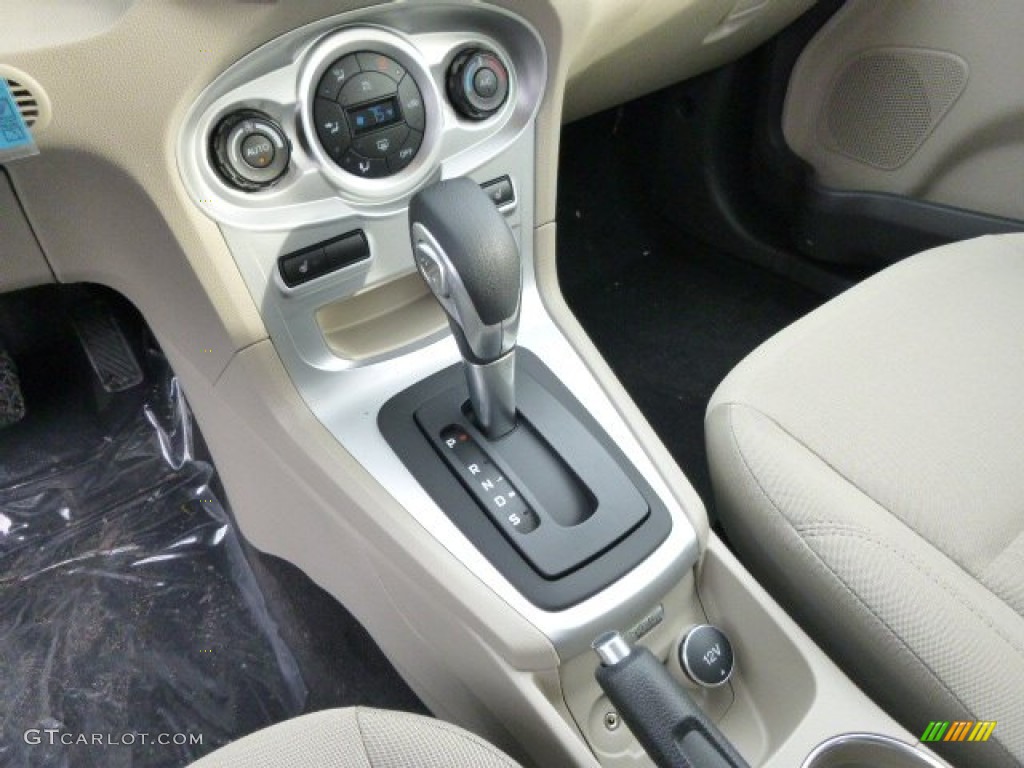 2014 Fiesta SE Sedan - Performance Blue / Medium Light Stone photo #17