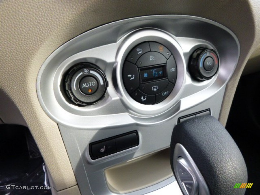 2014 Fiesta SE Sedan - Performance Blue / Medium Light Stone photo #18