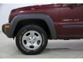 2002 Dark Garnet Red Pearlcoat Jeep Liberty Sport 4x4  photo #15
