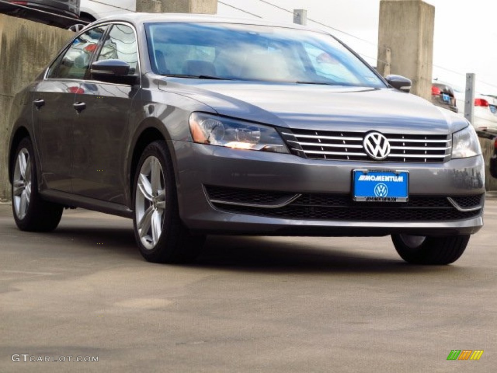 2014 Passat TDI SE - Platinum Gray Metallic / Moonrock photo #1