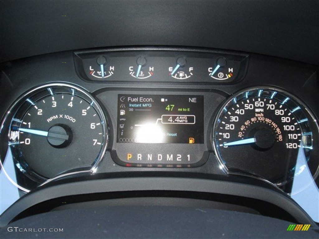2014 Ford F150 XLT SuperCrew 4x4 Gauges Photo #89035575