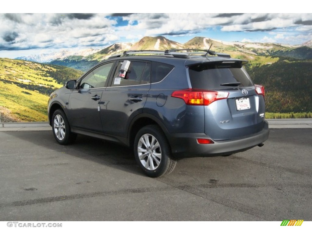 2013 RAV4 Limited AWD - Shoreline Blue Pearl / Black photo #3