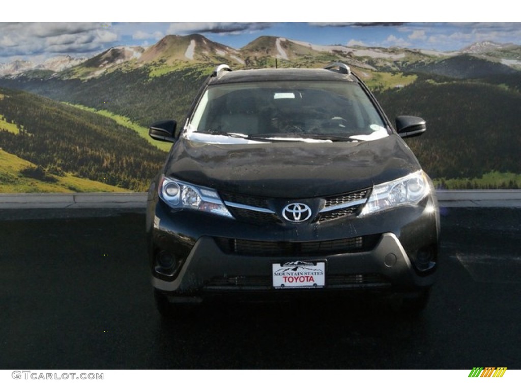 2013 RAV4 LE AWD - Black / Ash photo #2