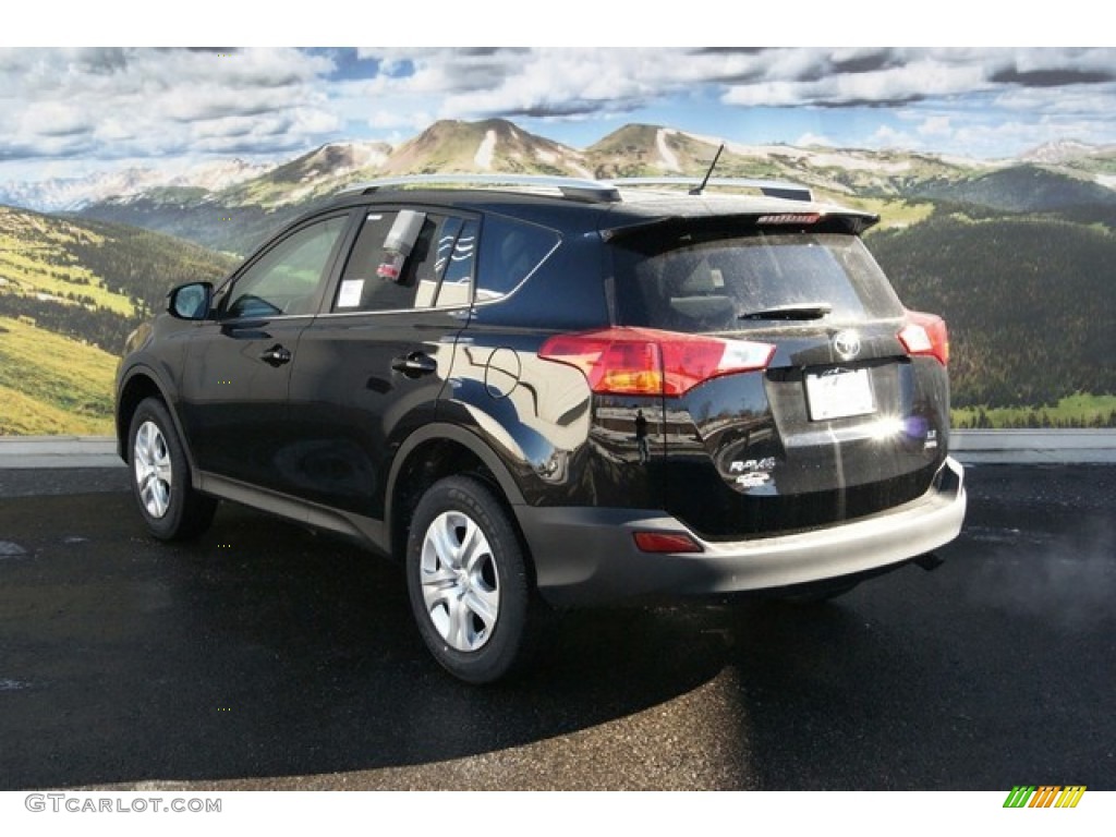 2013 RAV4 LE AWD - Black / Ash photo #3